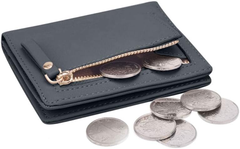 AnnabelZ Women Wallets Small Bifold Leather Pocket Wallet Ladies Mini Short Purse - Image 2
