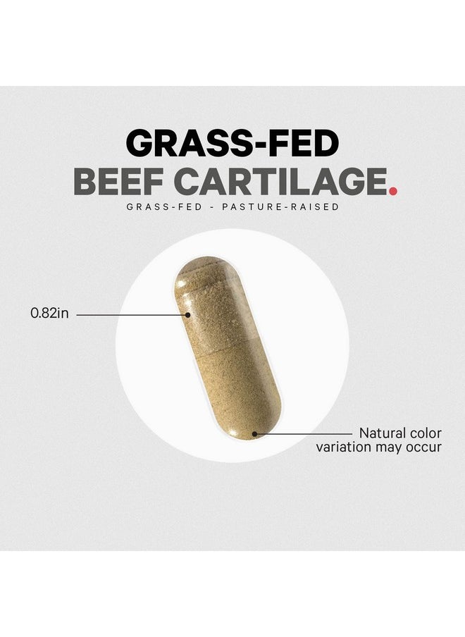 Codeage - Grass Fed Beef Cartilage Supplement Freeze Dried Non Defatted Desiccated Beef Tracheal Bovine Cartilage & Liver Pills Pasture Raised Argentina Beef Vitamins Non Gmo 180 Capsules - Image 1