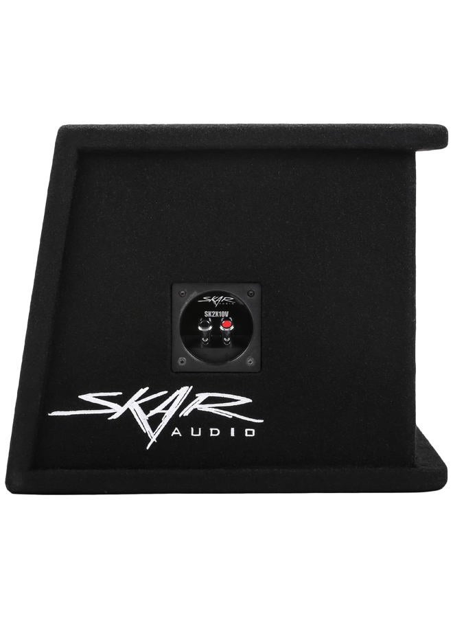 SKAR AUDIO SK2X10V Dual 10" Universal Fit Ported Subwoofer Enclosure - Image 3