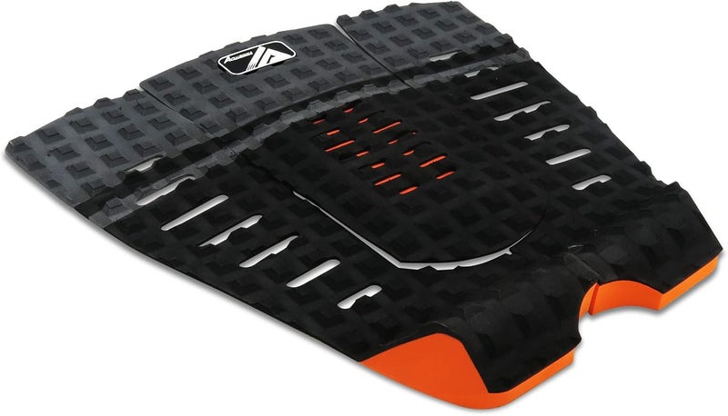 AQUBONA Store 3 Piece Stomp Pad Surfboard EVA Traction Pad Adhesive Professional Tail Pad/Applies All Boards - Surfboards, Shortboards, Longboards, Skimboards/Multiple Color Choices - Image 4