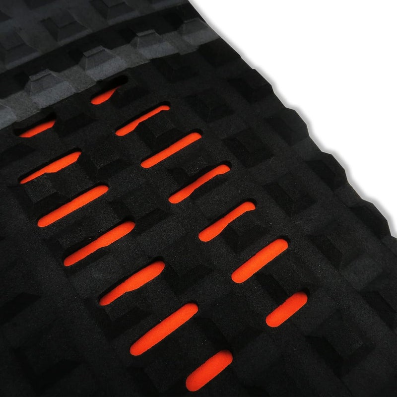 AQUBONA Store 3 Piece Stomp Pad Surfboard EVA Traction Pad Adhesive Professional Tail Pad/Applies All Boards - Surfboards, Shortboards, Longboards, Skimboards/Multiple Color Choices - Image 3