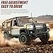 Hylukon 112 Scale RC Crawler MN82S Remote Control Car 24GHz 4WD Off Road Rock Crawler Vehicle with Lights DIY Land Cruiser Pickup Truck Toy for Adults - Image 4