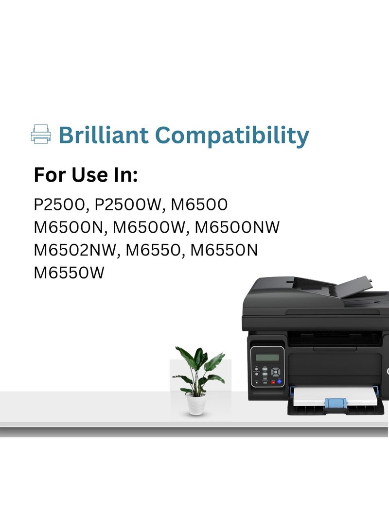 دعني خرطوشة حبر PC210 BK (أسود) من سلسلة Pantum P2200 وP2500 وM6502 وM6550 - Image 2