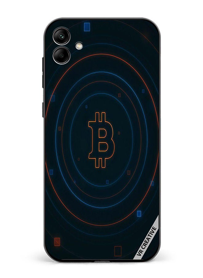 VR CREATIVE Protective Case Cover For Samsung Galaxy A04 Cryptocurrency Design Multicolour - Image 1