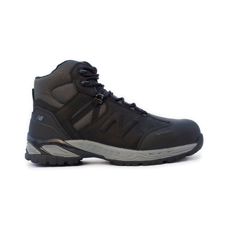 New Balance Mens Composite Toe AllSite Industrial Boot Black 9
