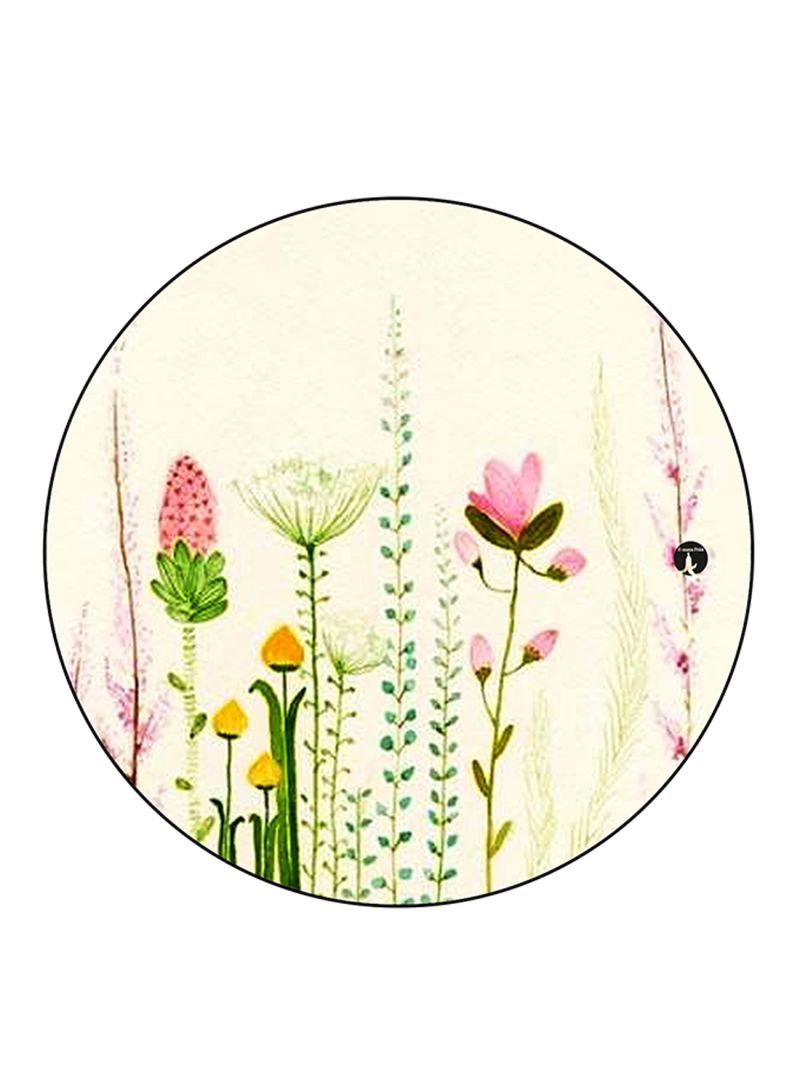 RKN Flowers Printed Mouse Pad Multicolour