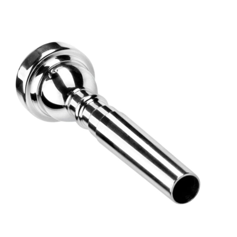 Rmze Professional 7C-103 Silver Trumpet Mouthpiece - Trumpet Parts & Accessories - Mouthpiece for Beginner or Advanced Players (Pack of 1) - Musical Instrument - Image 1