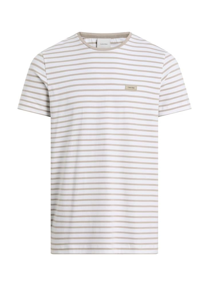 CALVIN KLEIN Stretch Slim Stripe T-Shirt  - Image 5