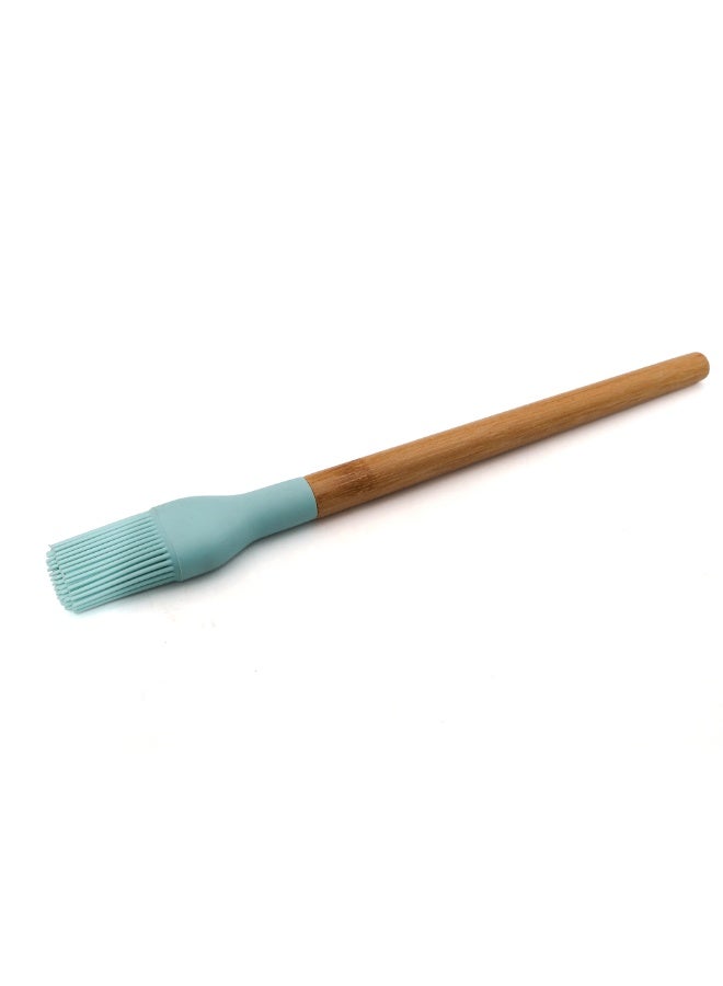 Silicone Basting Brush  With Anti-Slip Wooden Handles  Grill Accessories, Heat ResistantHeat Resistant up to 250°C BPA-Free  Non-Scratch Dishwasher Safe Ideal for Grilling Baking & Cooking - Image 1