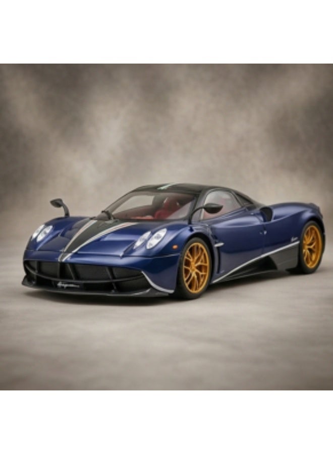 نموذج سيارة هوايرا بمقياس 1:24 مصنوع من المعدن المصبوب - سيارة تعمل بالسحب للخلف مع إضاءة وصوت - Image 5