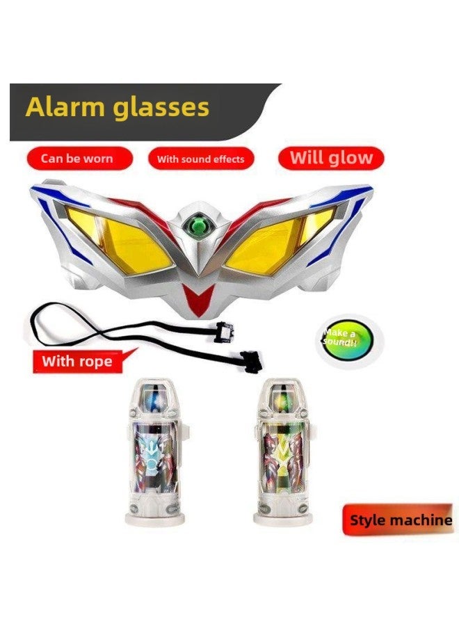 Siro Glasses Toy Suit Transformation Unlimited Siro Eyes G + D Superman Transformation Altman Summoner-Color:Selero Glasses + 2 Luminous Capsules - Image 1