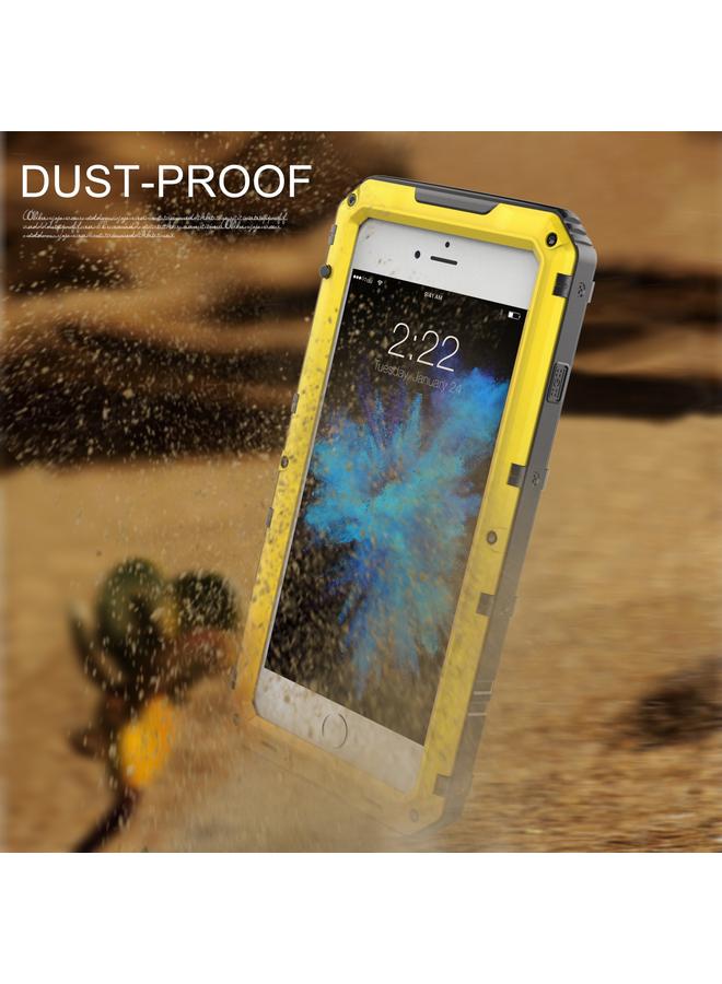 S-TOP Case For iPhone SE 2022 / SE 2020 / 8 / 7 Metal + Silicone Phone Case with Screen Protector - Image 5
