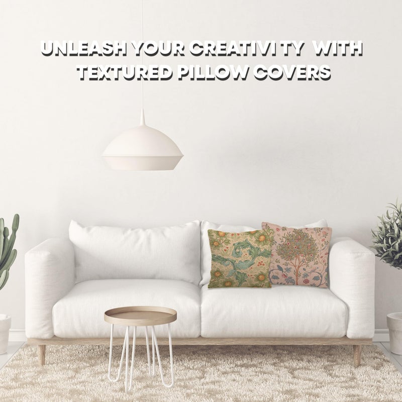 Charlotte Home Furni Charlotte Home Furnishings Inc. A Pheasant in A Forest Large Square Throw Pillow Cover - 19 X 19 Decorative Boho Cushion Cotton Room Decor Jacquard Woven France Cushion for Living Room  - Image 4