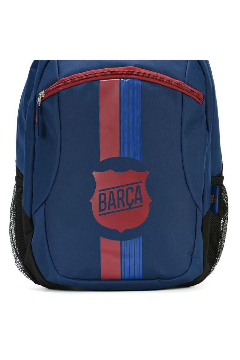 Bamboo Bark FC Barcelona Backpack for Boys & Girls – BARCA Football School Bag with 2 Zipper Compartments, Travel Backpack, Durable Polyester Sports Daypack for Children Over 8 Years - Image 3