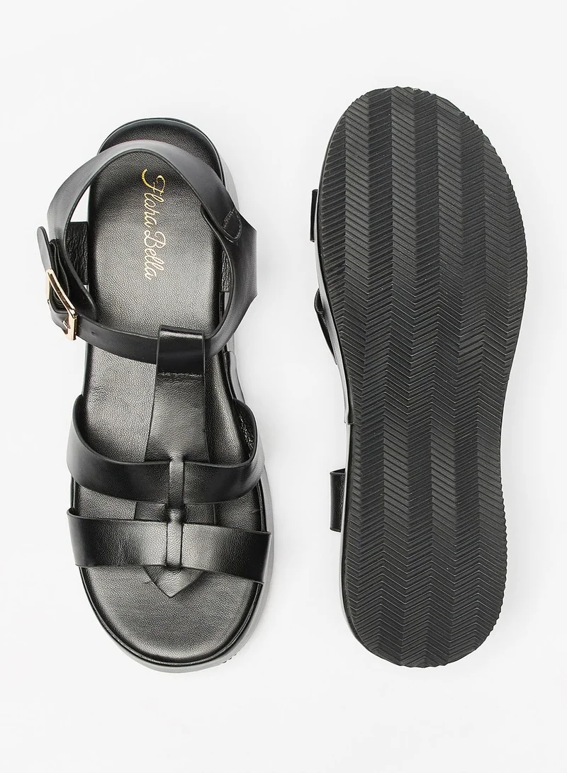 shoexpress Ankle Strap Flat Sandals