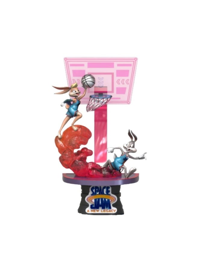 BEAST KINGDOM Diorama Stage-072-Space Jam: A New Legacy-Lola Bunny & Bugs 
