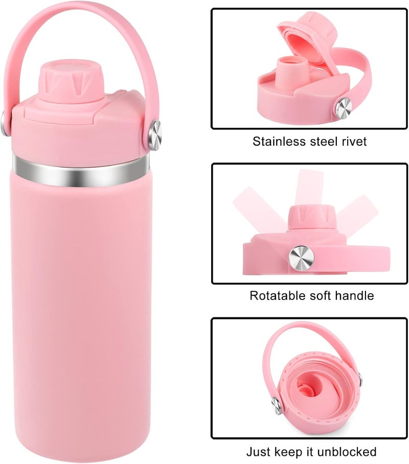 DBIW Lid for Hydro Flask 32 40 oz Wide Mouth, Replacement Lids Compatible with Hydro Flask Wide Mouth Water Bottle, Top Spout Lid with Handle, Wide Mouth Lid Chug Cap Accessories - Image 3