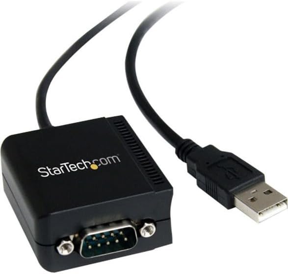 StarTechcom 6ft 18m 1Port FTDI USB to Serial RS232 Adapter Cable with COM Retention USB to RS232 Adapter  TAA - Image 2