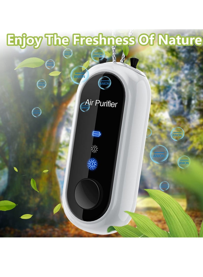 SOLARAE Portable and Personal Air Purifier Necklace, Wearable Negative Ionizer Generator Air Cleaner, Home Travel Ionizer for Adults and Kids - Image 2