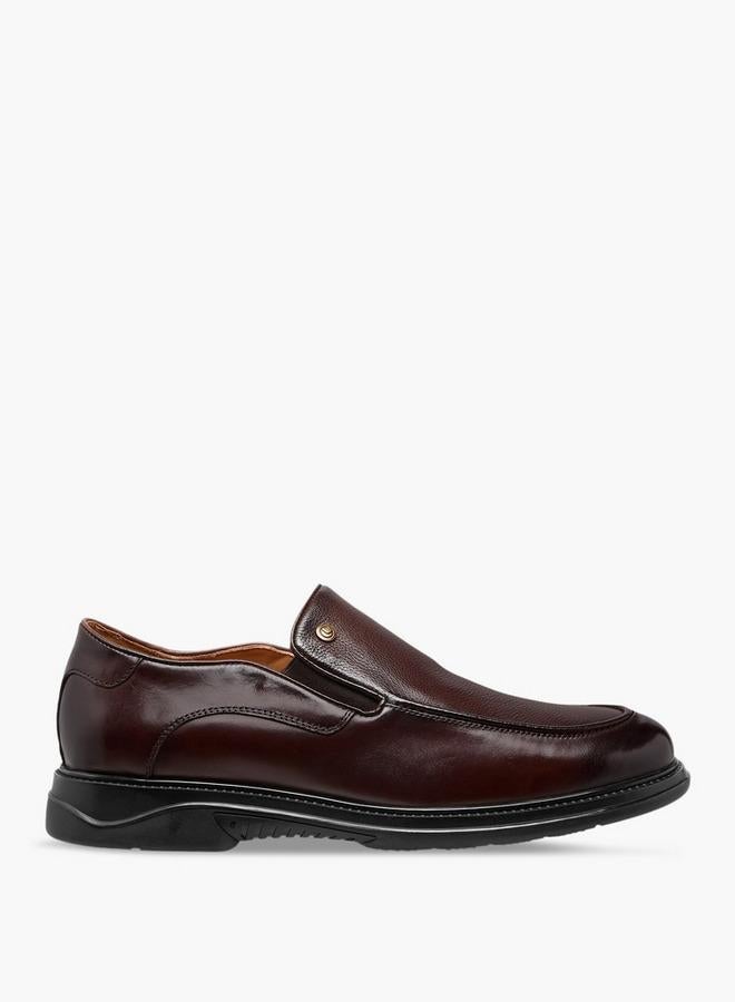 Le Confort Men Leather Slip-On Loafers - Image 1