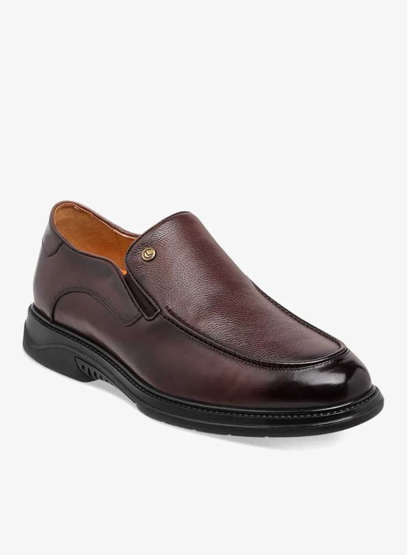 Le Confort Men Leather Slip-On Loafers