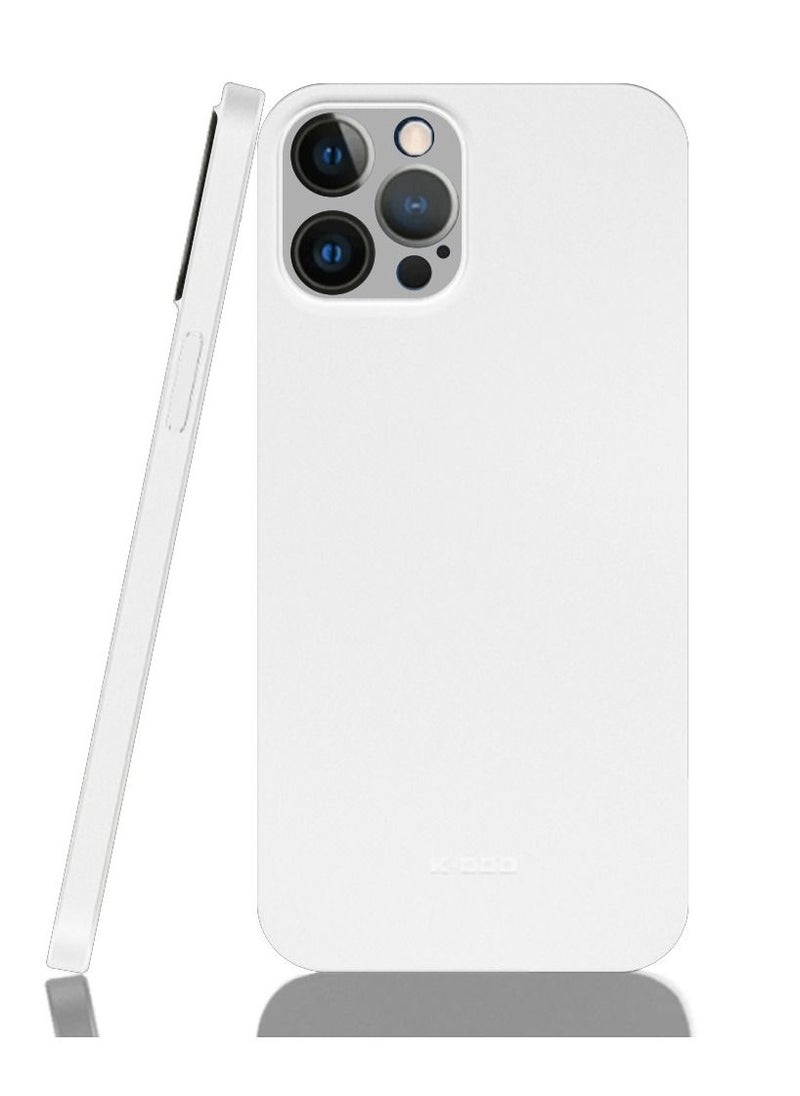 K-Doo - Air Skin Case Ultra Slim Back Cover Skin for iphone 12 Pro Max Frosted Anti Slip Full Coverage Clear - Image 1