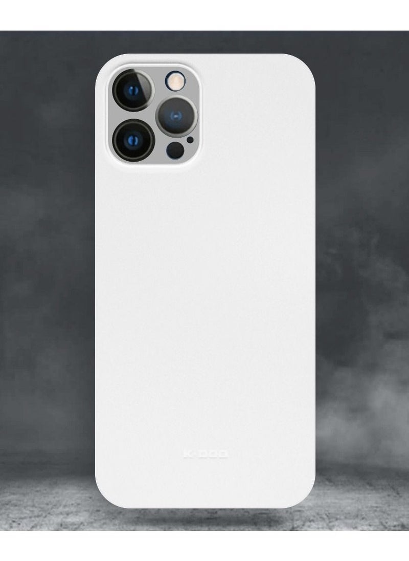 K-Doo - Air Skin Case Ultra Slim Back Cover Skin for iphone 12 Pro Max Frosted Anti Slip Full Coverage Clear - Image 1