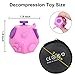 UOOEFUN Fidget Toys CubeFinger Cube12 Sided Fidget Toys Relief Stress and Anxiety Depression Autism for Girls Kids Adults Pink - Image 4