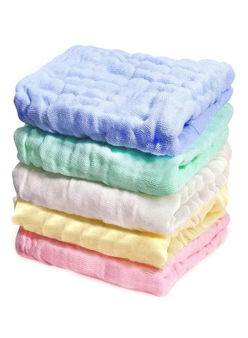 Wipes Soft Super Gentle Delicate Skin Towel Set With High-quality Material, 5-Piece - Image 1
