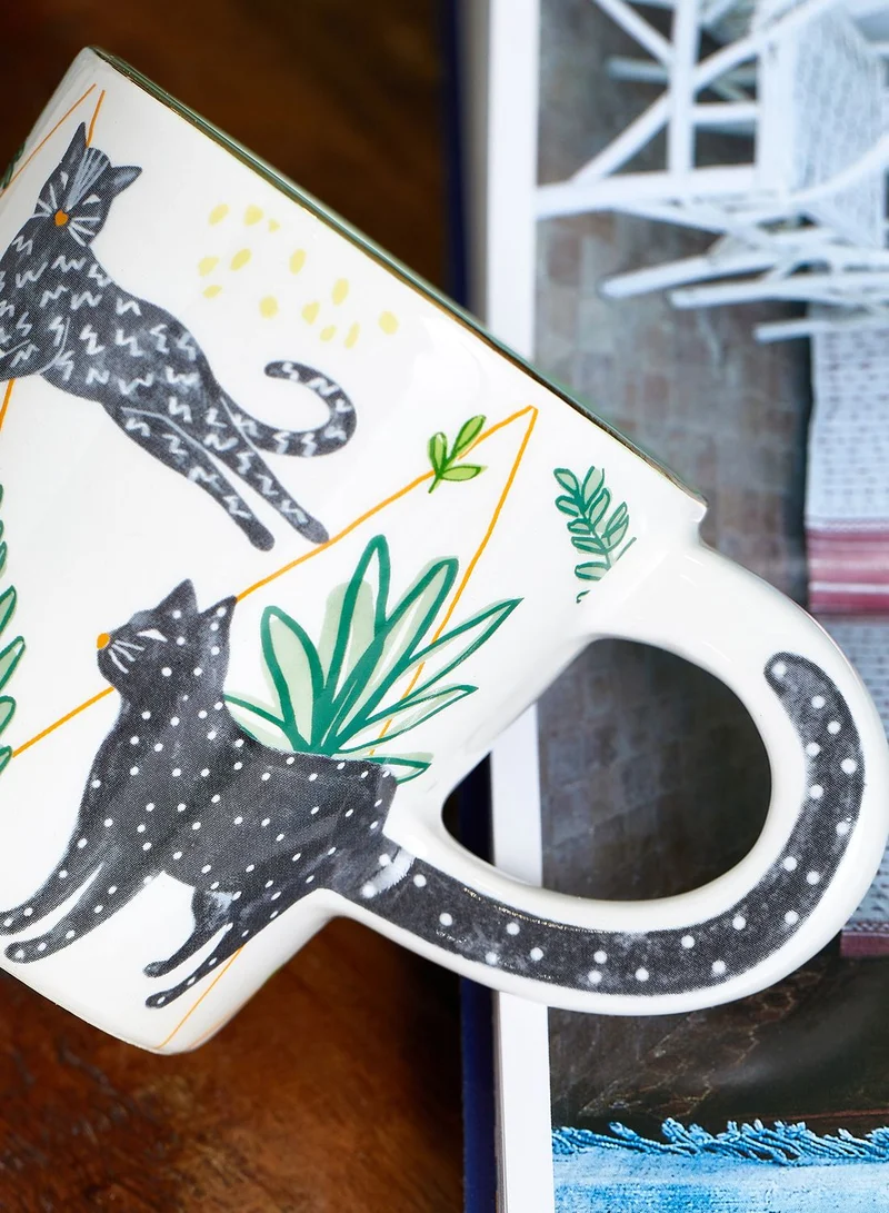 House Of Disaster Feline Mug