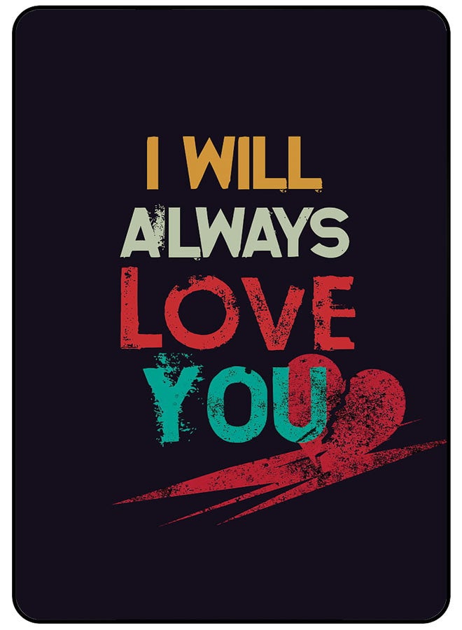 EYE CATCH Protective Case Cover For Samsung Galaxy Tab S9 Ultra I Will Always Love You - Image 1