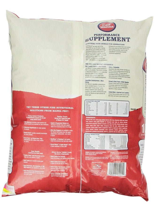 Manna Pro 0093982232 Calf-Manna Ultimate Multi-Species Performance for Animals, 10-Pound - Image 2