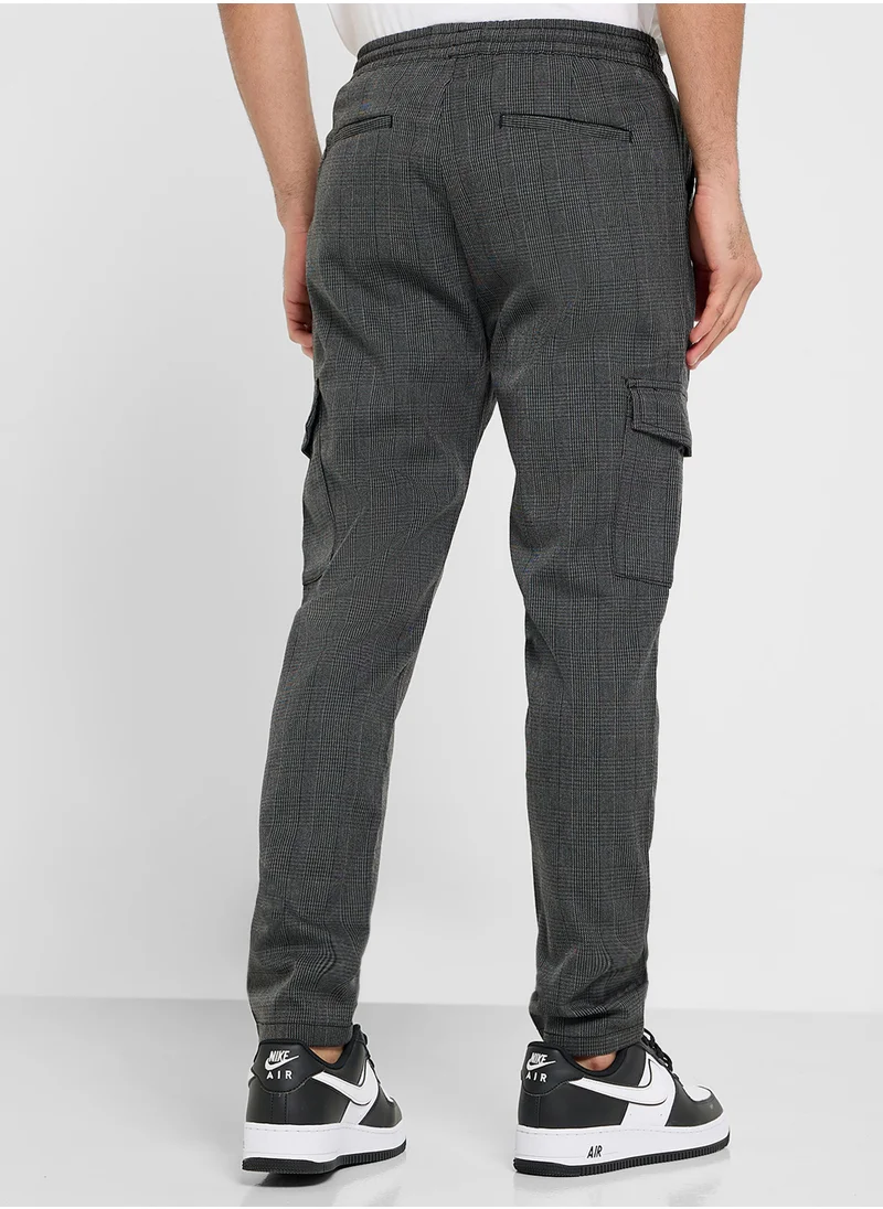 BRAVE SOUL Checked Pants