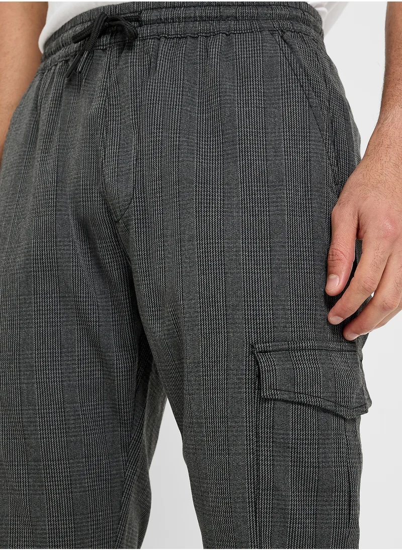 BRAVE SOUL Checked Pants