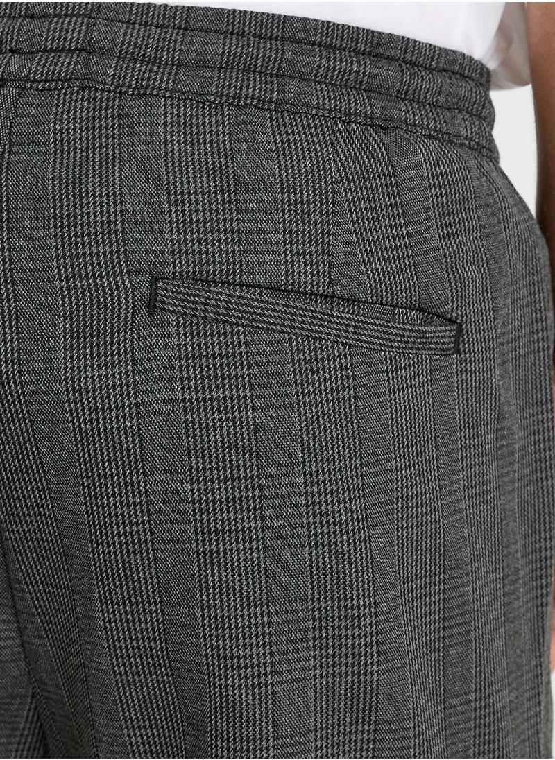 BRAVE SOUL Checked Pants