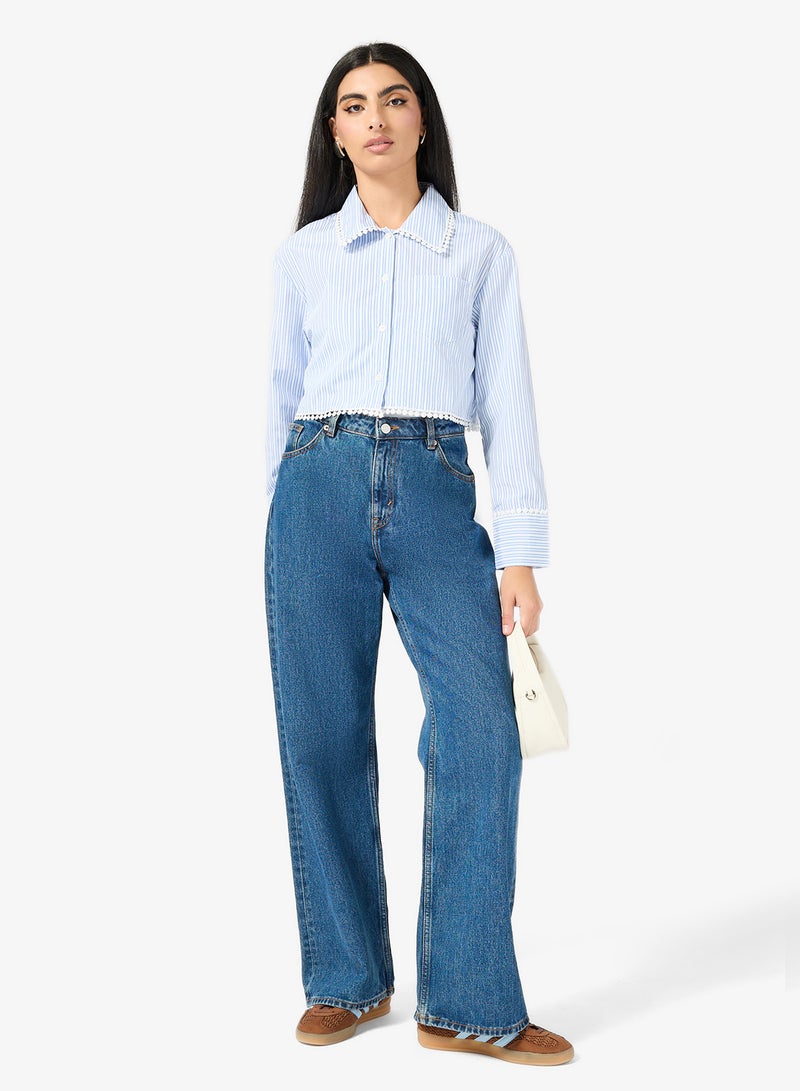 ايلا قميص قصير مخطط - Image 4