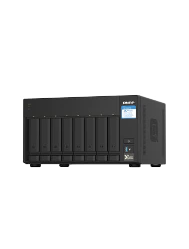 QNAP TS-832PX-4G 8 Bay High-Capacity NAS with 10GbE SFP+ and 2.5GbE - Image 3