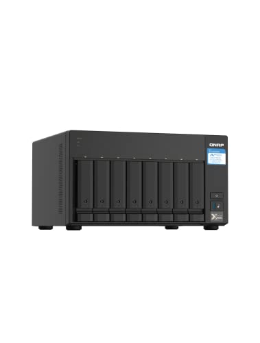QNAP TS-832PX-4G 8 Bay High-Capacity NAS with 10GbE SFP+ and 2.5GbE - Image 2