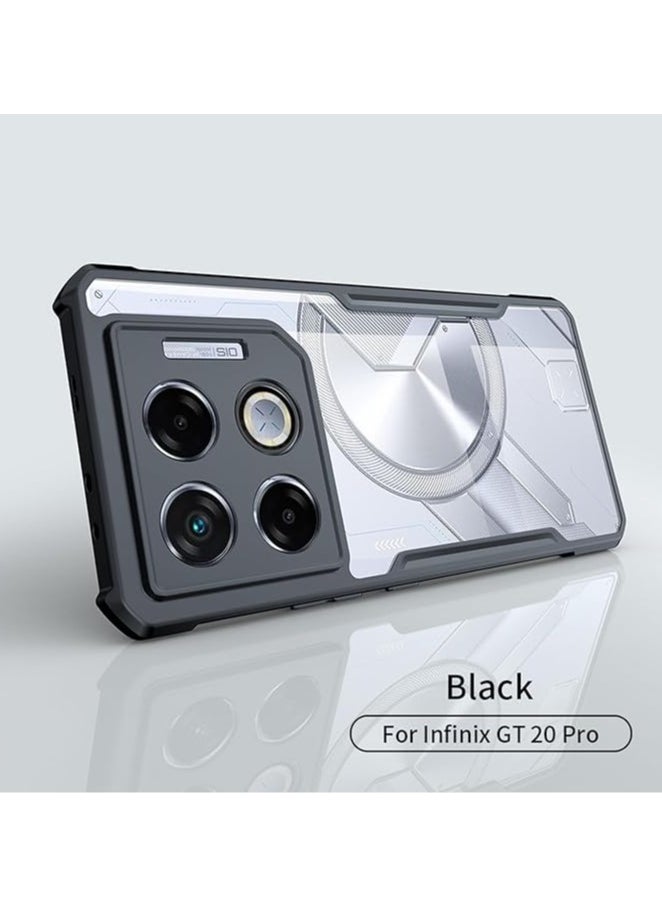 ماركة غير محددة - حافظة لهاتف Infinix GT 20 Pro، مقاومة للعرق وبصمات الأصابع، مقاومة للصدمات، حافظة مقاومة للسقوط متوافقة مع Infinix GT 20 Pro - Image 1