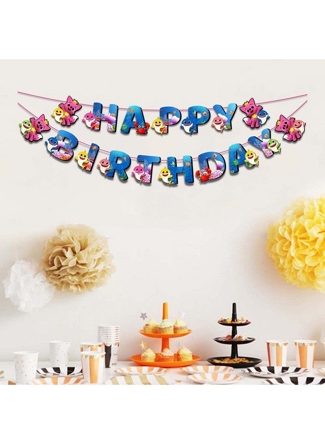 Seyal® Bby Shrk Happy Birthday Banner - Image 5