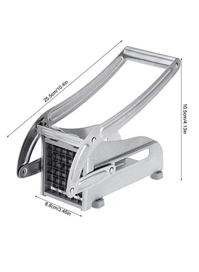 عام قطاعة البطاطس متعددة الوظائف الفولاذ المقاوم للصدأ الخيار القاطع المطبخ المنزلية آلة تقلى الفرنسية - Image 4