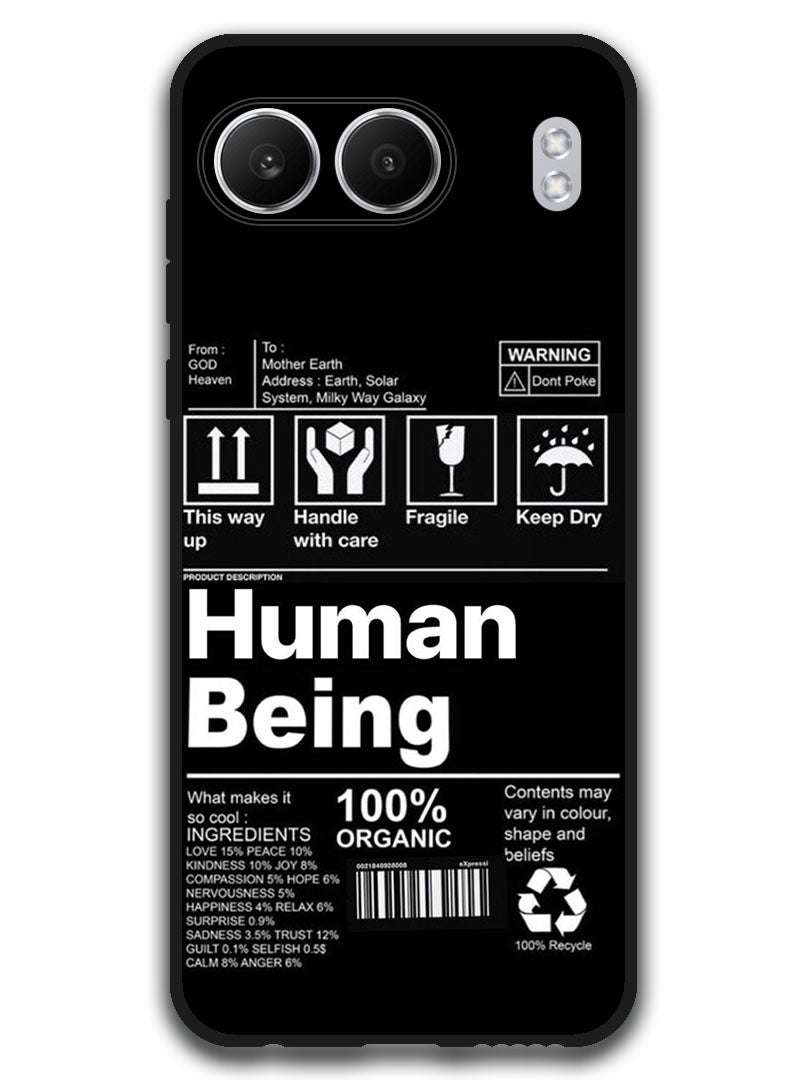 Theodor Protective Case Anti Scratch Shock Proof Bumper Cover For OnePlus Nord 4 Human Being - Image 1