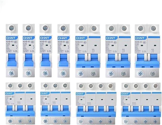 Mini Circuit Breaker DZ47 NXB 63 125 1P 2P 3P 4P 1A To 125A With Indication Size 2 Color 6A - Image 1