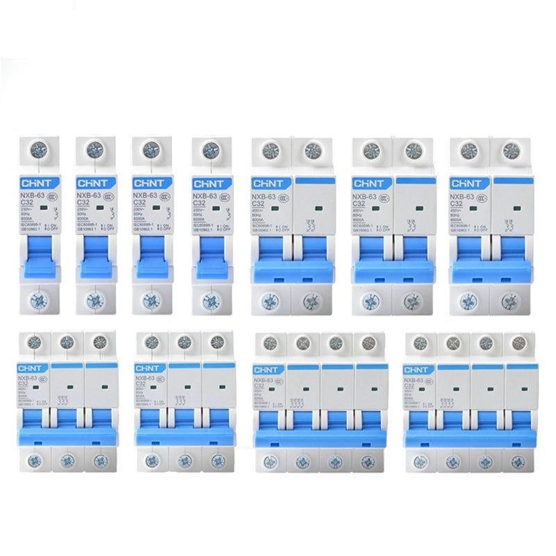 Mini Circuit Breaker DZ47 NXB 63 125 1P 2P 3P 4P 1A To 125A With Indication Size 2 Color 6A - Image 2
