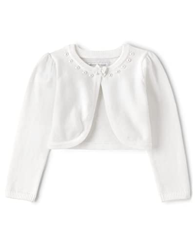 Gymboree,and Toddler Long Sleeve Cardigan,Soft White,4T - Image 5