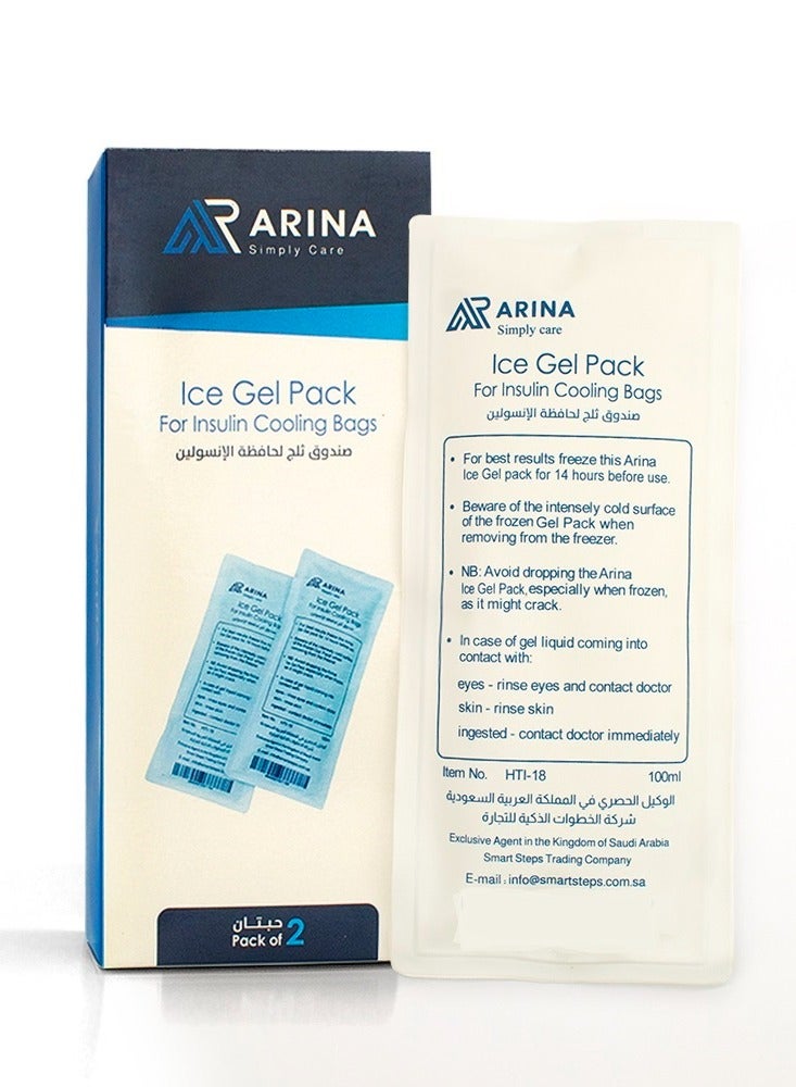 ARINA Ice Gel Packaging for Insulin Cooling from Arena Two Packaging  - Image 1