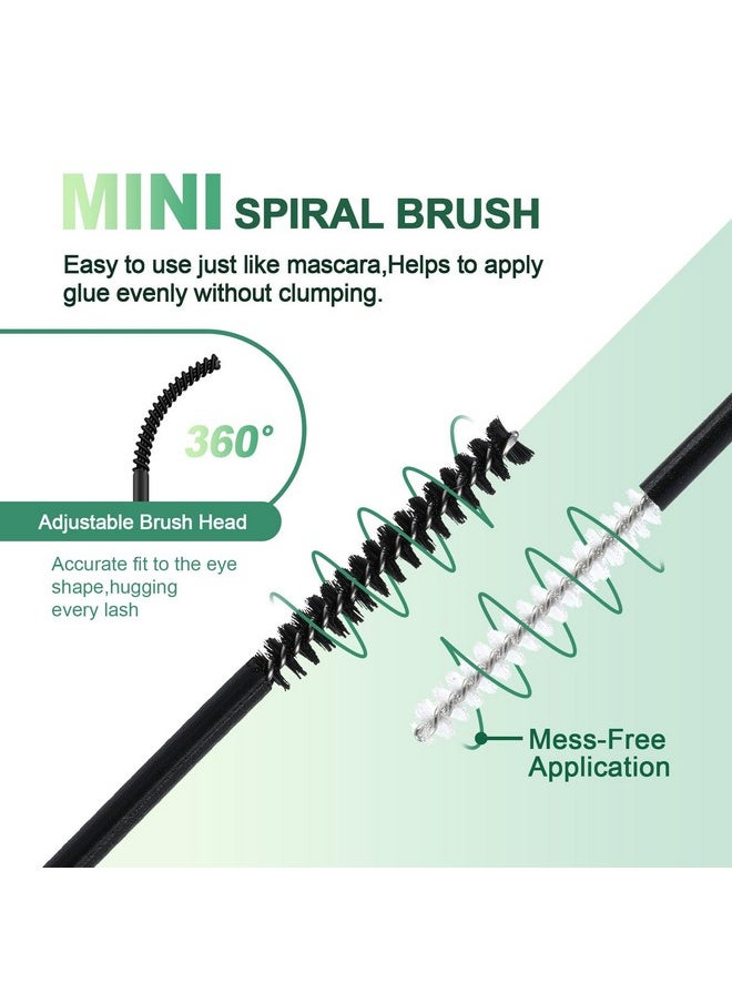 KEYYOU - Lash Bond And Seal Waterproof 10Ml Bond And Seal For Diy Lash Extension Keyyou Cluster Lash Glue Strong Gentle &Latex Free Lash Glue Long Lasting Without Clumpy Suitable For Sensitive Eyes(Black) - Image 1