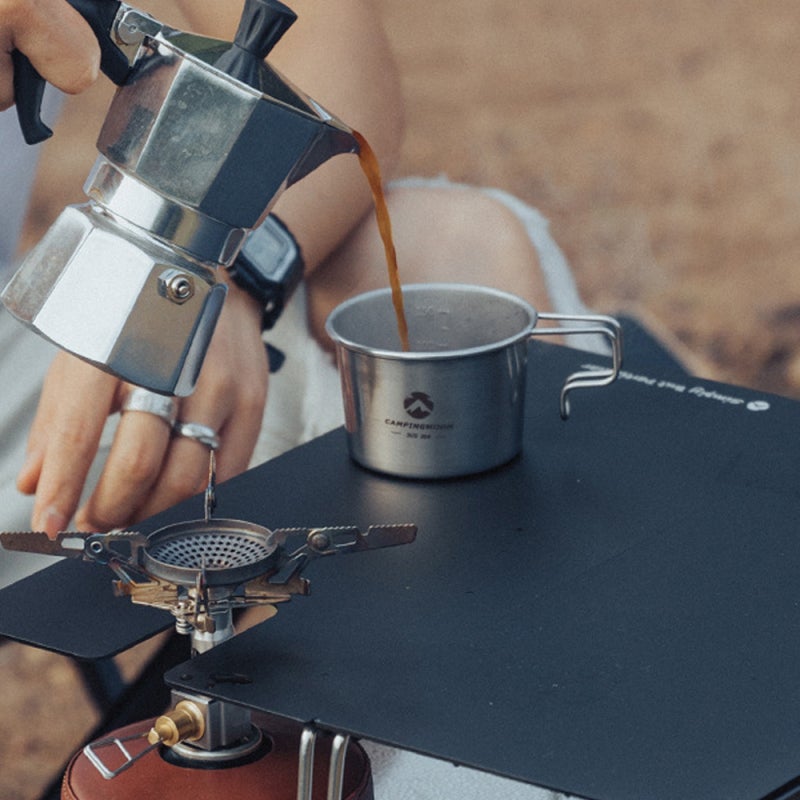 Campingmoon Portable Sierra Coffee Cup 304 Stainless Steel - Lightweight Outdoor Camping Cup with Multi-Scale Measuring Design for Picnic Tableware - Image 3