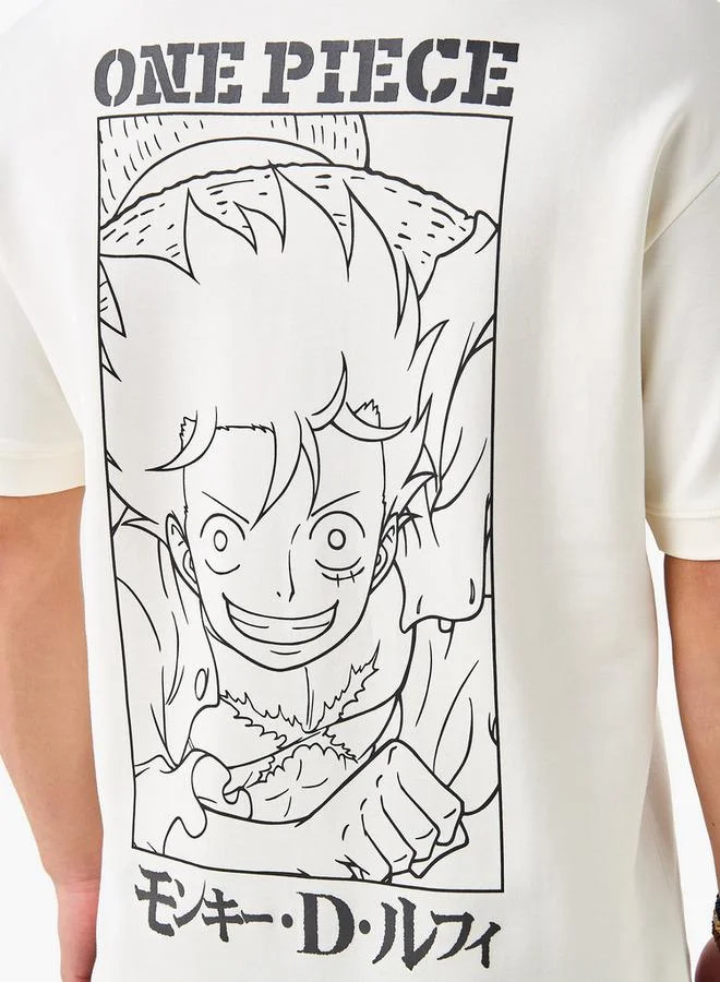 SP Characters One Piece Print T-shirt