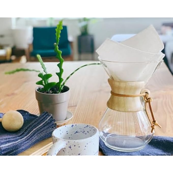 Hell Blues Pour Over 5 Pack Coffee Filters Reusable 100 Cotton Filters  Natural Unbleached Coffee Sock Cloth  Alternative ZeroWaste  EcoFriendly 310 Cups  5 - Image 4